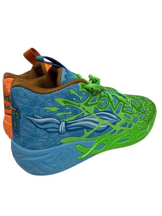PUMA X Lamelo Ball TMNT Leonard Michelangelo Sneakers Size 11.5 Ninja Turtles main image 9